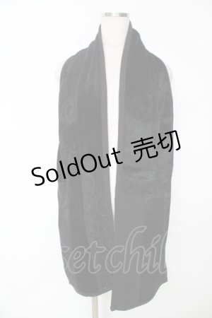 画像: Ozz Croce / リバーシブルストール  黒 Y-25-12-05-018-OO-ZA-SZ-ZS