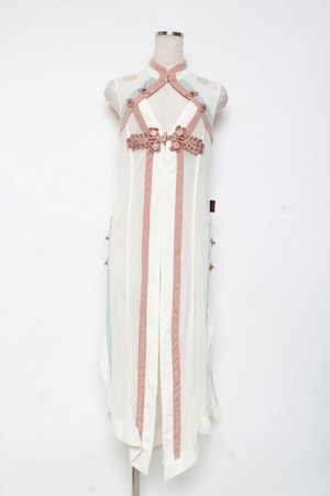 画像: Ozz oneste / 夏チャイナジレ  白 Y-25-12-05-097-OO-OP-SZ-ZY