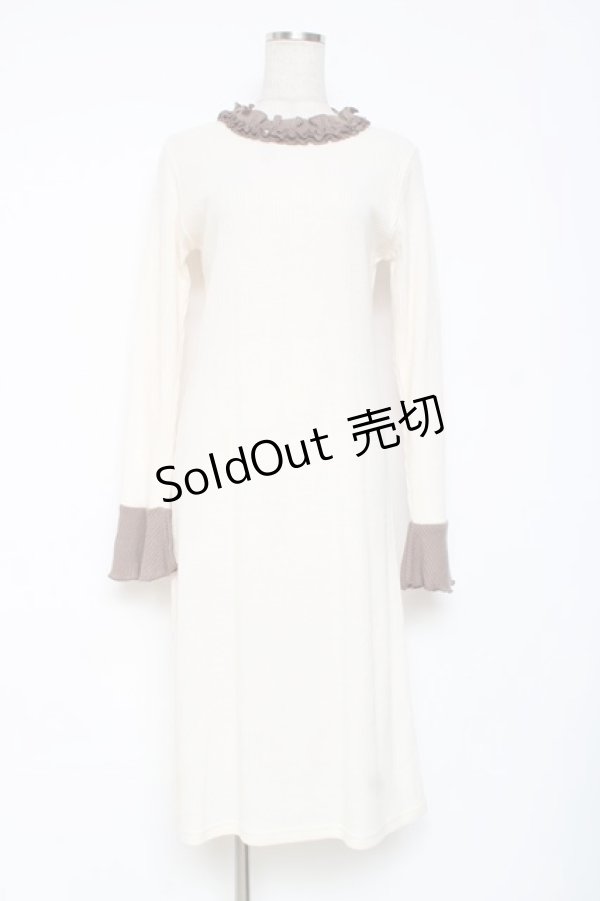 画像5: axes femme / アンサンブルキャミワンピース M 生成り Y-25-12-05-117-AX-OP-SZ-ZS (5)