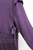 画像3: axes femme / ベストニットワンピース F パープル Y-25-12-05-119-AX-OP-SZ-ZS (3)