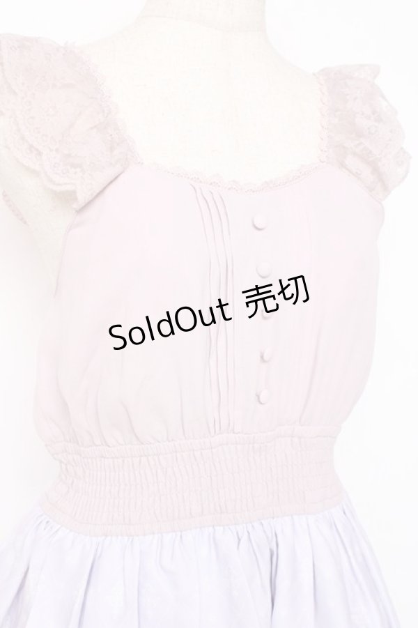 画像4: axes femme POETIQUE / カトラリープリントワンピース M ラベンダー Y-25-12-05-122-AX-OP-SZ-ZY (4)