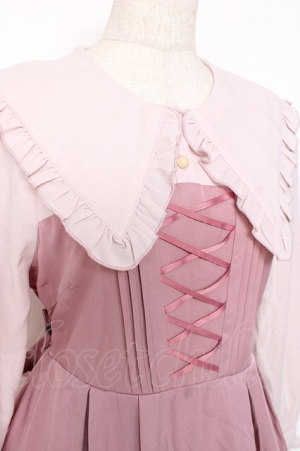 画像3: Amavel / Sleeping Beautyワンピース  ピンク Y-25-12-05-124-CA-OP-SZ-ZY (3)