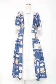 画像1: axes femme Kawaii / 10thアニバーサリーワンピース M ブルー Y-25-12-05-126-AX-OP-SZ-ZS (1)