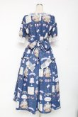 画像2: axes femme Kawaii / 10thアニバーサリーワンピース M ブルー Y-25-12-05-126-AX-OP-SZ-ZS (2)