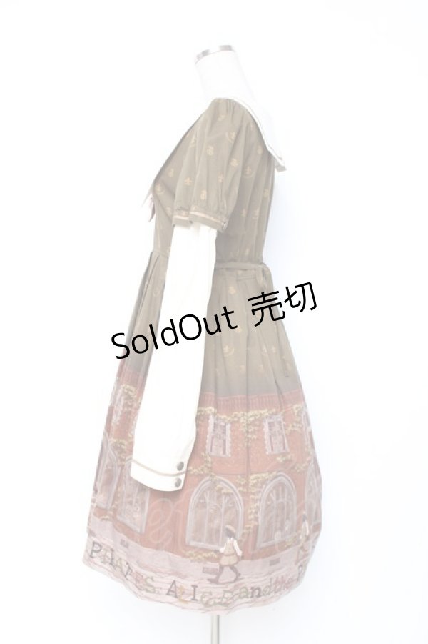 画像2: ALICE and the PIRATES / 黄昏ギムナジウムと7つの不思議ワンピース  グリーン Y-25-12-05-134-PA-OP-SZ-ZT0207C (2)