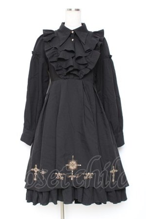 画像: Amavel / Rosary Angelフィッシュテールワンピース  黒 Y-25-12-05-135-CA-OP-SZ-ZY