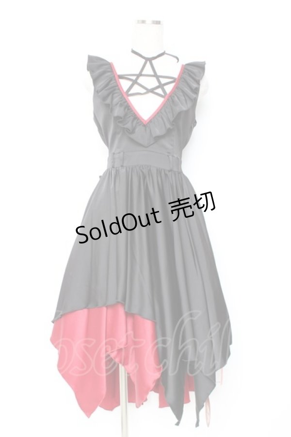 画像1: Doll Paradise / イレヘムジャンパースカート  黒 Y-25-12-05-136-LO-OP-SZ-ZY (1)