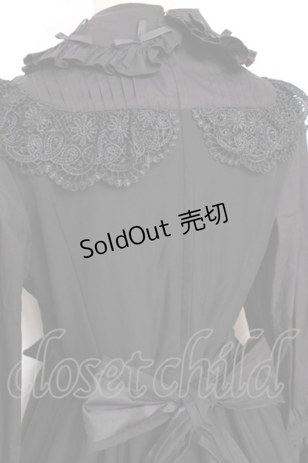 画像3: AND ROMEO / ヨークレースワンピース  黒 Y-25-12-05-137-LO-OP-SZ-ZY (3)