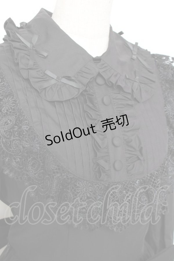 画像4: AND ROMEO / ヨークレースワンピース  黒 Y-25-12-05-137-LO-OP-SZ-ZY (4)