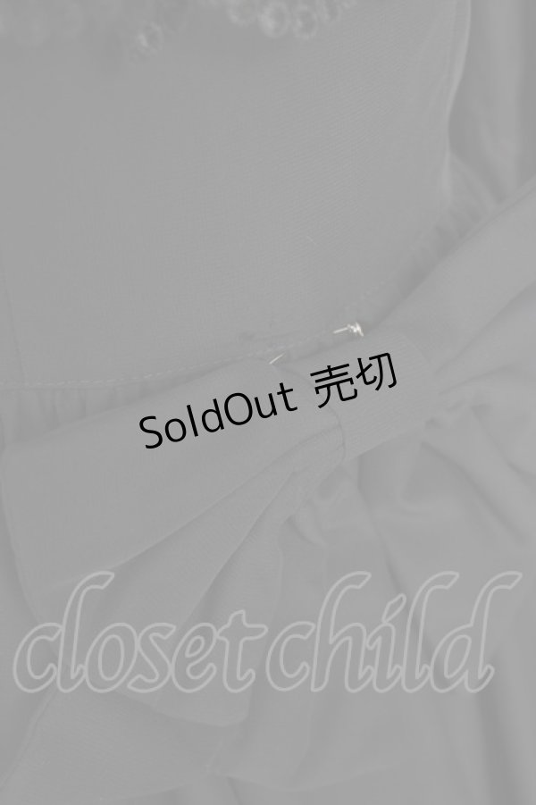 画像5: AND ROMEO / ヨークレースワンピース  黒 Y-25-12-05-137-LO-OP-SZ-ZY (5)