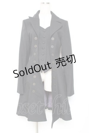 画像: ATELIER BOZ / ローランドジャケット  黒 Y-25-12-05-141-EL-CO-SZ-ZI