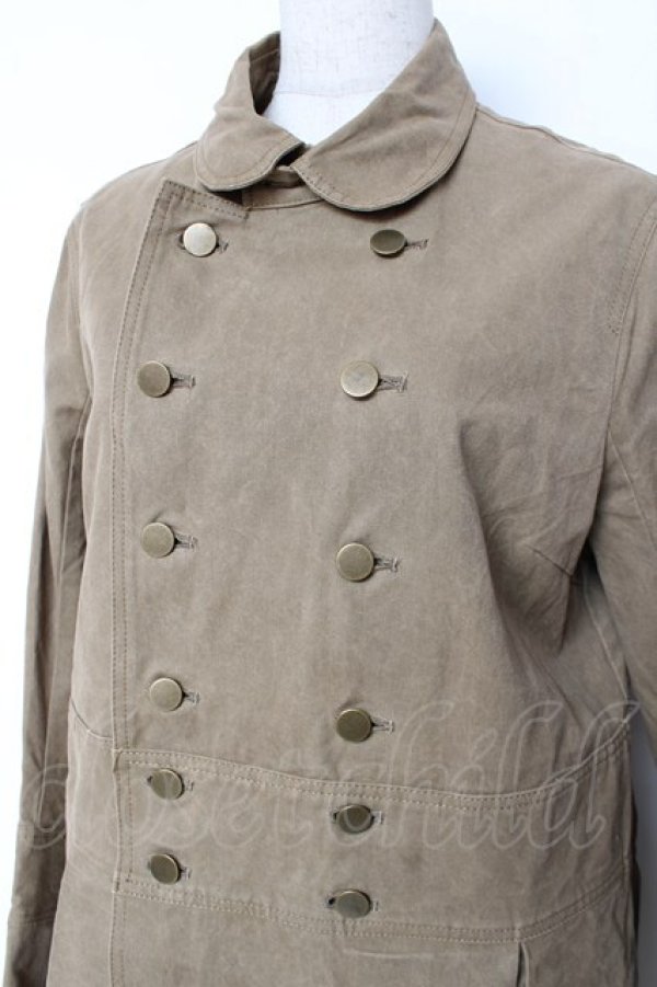 画像4: The Gabriel Chelsea / トレンチコート  カーキ Y-25-12-05-142-LO-CO-SZ-ZY (4)