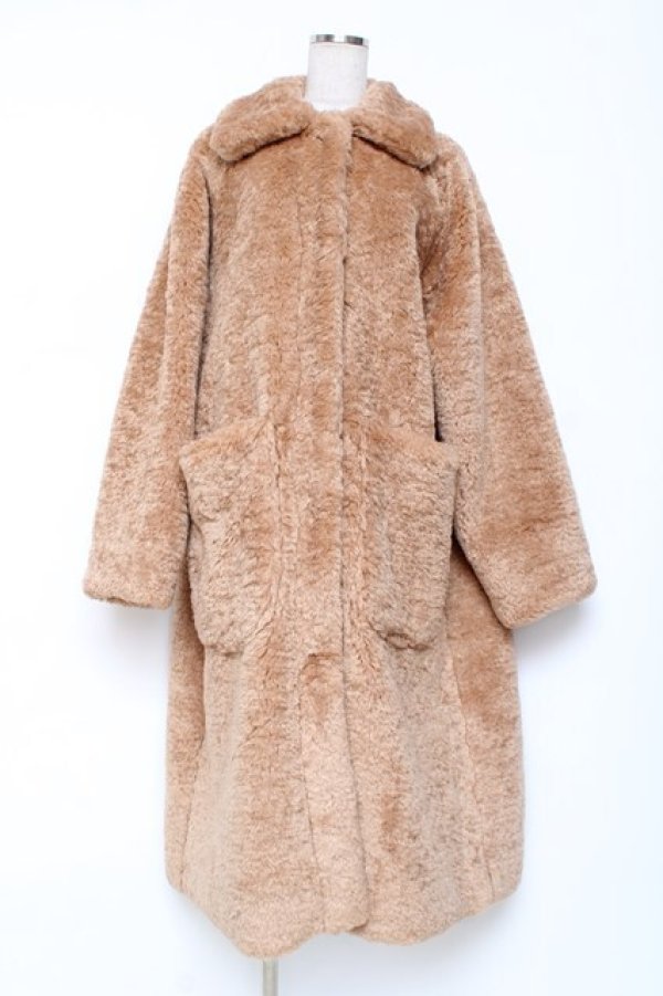画像1: Katie / TEDDY FUR F キャメル Y-25-12-05-144-LO-CO-SZ-ZY (1)