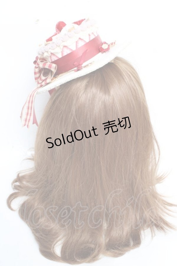 画像3: Hoshibako Works / ホイップクリームホールケーキ カクテルハット   Y-25-12-05-025-LO-AC-SZ-ZY (3)