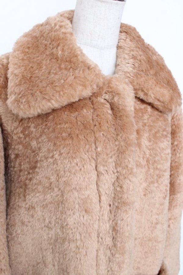 画像4: Katie / TEDDY FUR F キャメル Y-25-12-05-144-LO-CO-SZ-ZY (4)