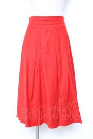 画像: franche lippee black / プリーツスカート M 赤 Y-25-12-05-145-LO-SK-SZ-ZY