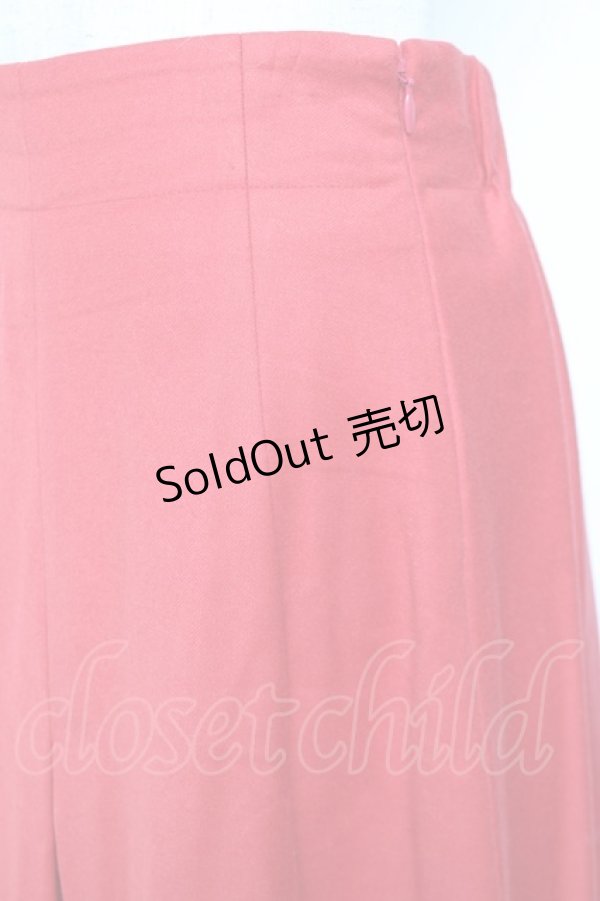 画像3: franche lippee black / プリーツスカート M 赤 Y-25-12-05-145-LO-SK-SZ-ZY (3)