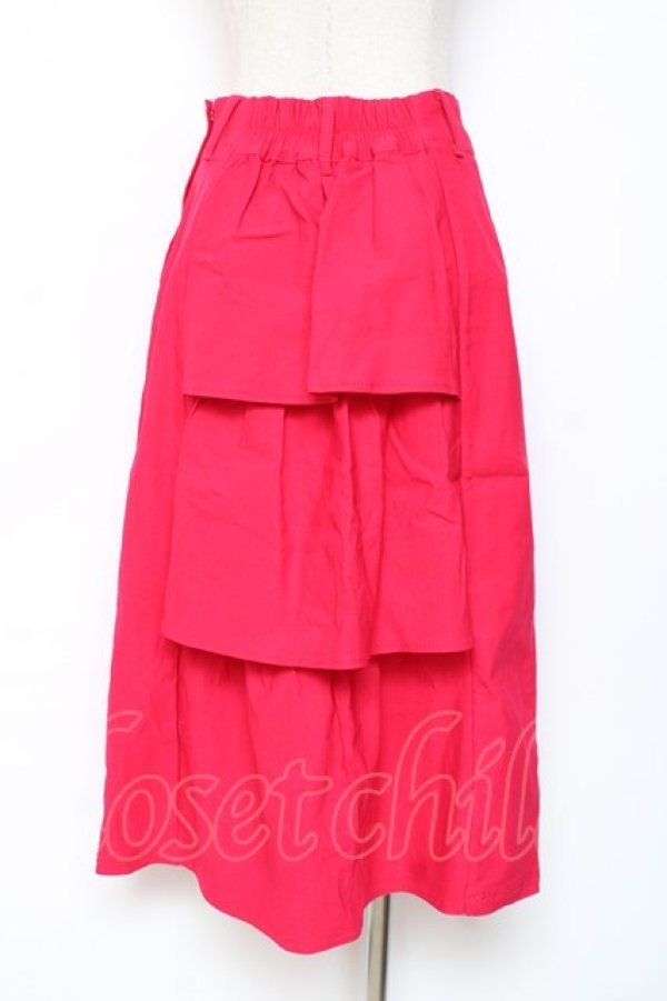 画像1: Franche Lippee / 後ろバッスルタイトスカート M ピンク Y-25-12-05-146-LO-SK-SZ-ZY (1)