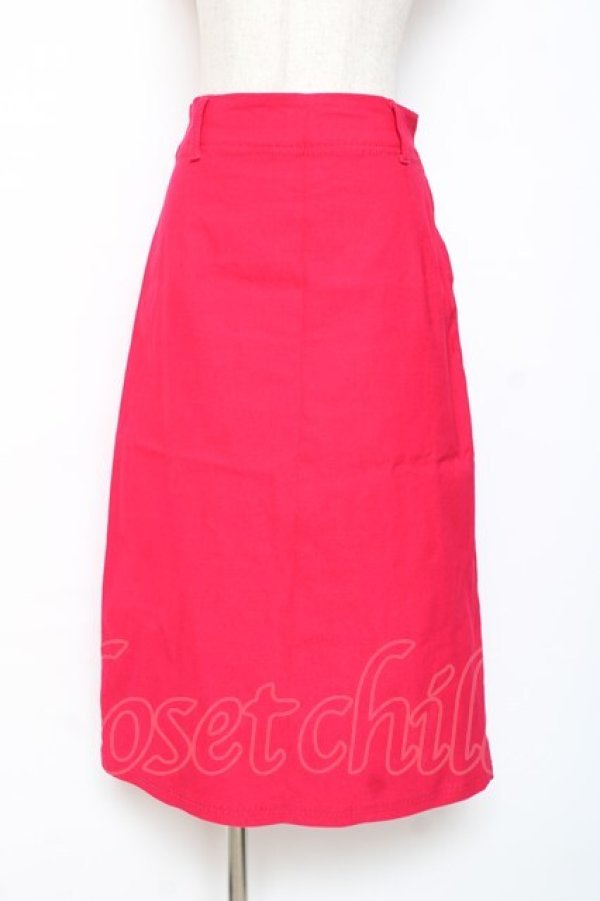 画像2: Franche Lippee / 後ろバッスルタイトスカート M ピンク Y-25-12-05-146-LO-SK-SZ-ZY (2)