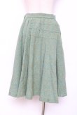 画像2: Jane Marple / ミドル丈スカート  グリーン Y-25-12-05-157-JM-PA-SZ-ZY (2)