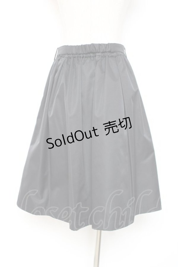 画像2: axes femme / ベルト付きレース切替スカート M 黒 Y-25-12-05-159-AX-SK-SZ-ZI (2)