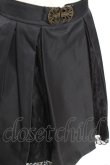 画像3: axes femme / ベルト付きレース切替スカート M 黒 Y-25-12-05-159-AX-SK-SZ-ZI (3)