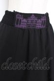 画像3: OZZ ANGELO / アイアンゲート柄リバーシブルスカート  黒×紫 Y-25-12-05-162-OO-SK-SZ-ZS (3)