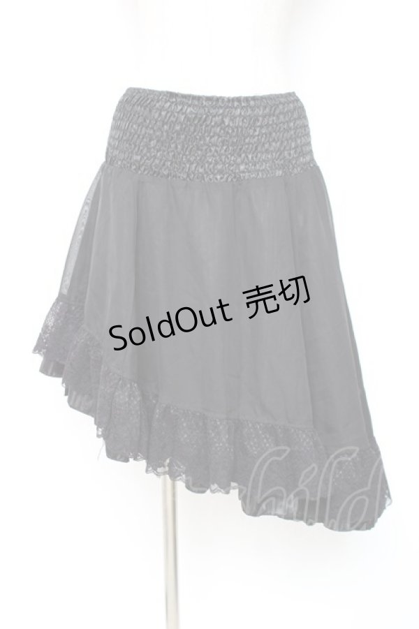 画像3: Ozz oneste / リバーシブルフィッシュテールスカート  黒 Y-25-12-05-163-OO-SK-SZ-ZY (3)