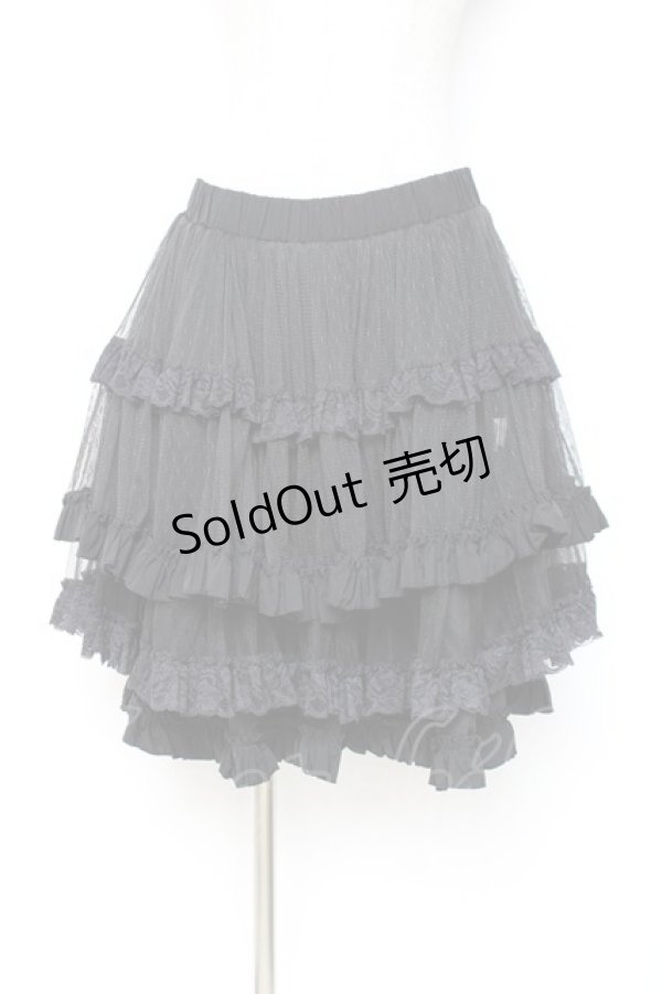 画像4: Ozz oneste / ボリュームリバーシブルスカート  黒 Y-25-12-05-165-OO-SK-SZ-ZS (4)