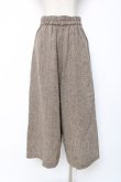 画像3: axes femme / ツイードワイドパンツ  ブラウン Y-25-12-05-169-AX-PA-SZ-ZI (3)