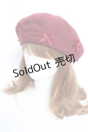 画像: m petit by misako / サンリオキャラクターズコラボベレー  ワイン Y-25-12-05-030-LO-AC-SZ-ZY