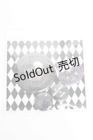 画像: ATELIER PIERROT / オリジナル缶バッジSET   Y-25-12-05-005-EL-ZA-SZ-ZY