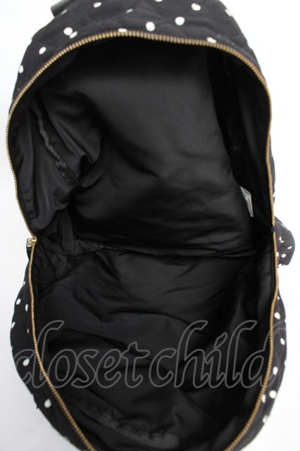 画像3: PINK HOUSE / 水玉リボンリュック  黒 Y-25-12-05-038-LO-BG-SZ-ZY (3)