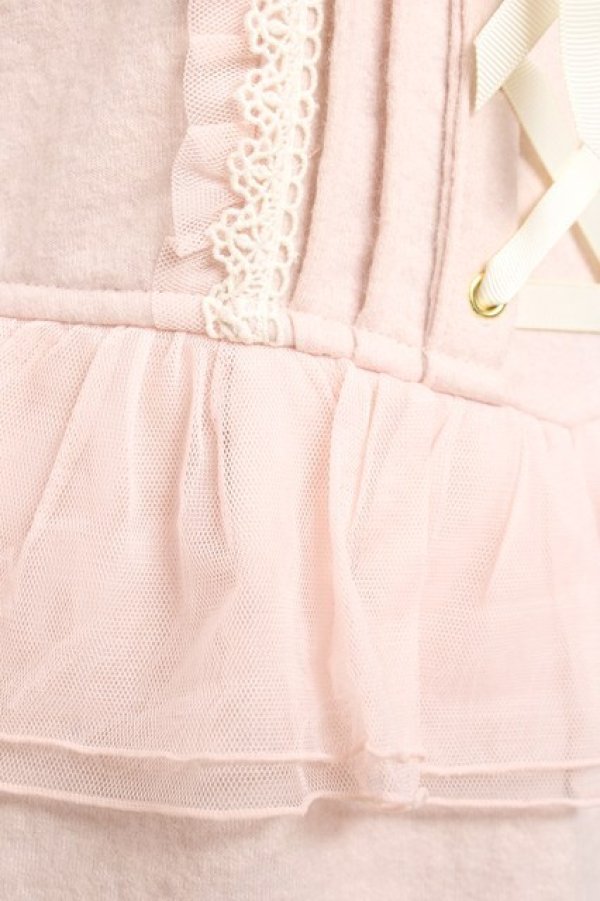 画像5: LIZ LISA / 配色ジャンスカ 0 ピンク Y-25-12-08-024-LO-OP-SZ-ZY (5)