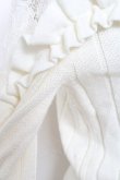 画像6: LIZ LISA / フラワー刺繍フリルニットトップス 0 アイボリー Y-25-12-08-027-LO-TO-SZ-ZY (6)