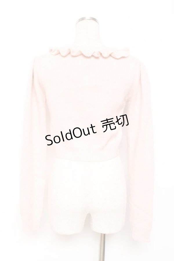 画像3: LIZ LISA / レース×フラワーモチーフニットカーディガン 0 ピンク Y-25-12-08-028-LO-TO-SZ-ZY (3)