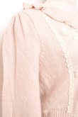 画像6: LIZ LISA / レース×フラワーモチーフニットカーディガン 0 ピンク Y-25-12-08-028-LO-TO-SZ-ZY (6)