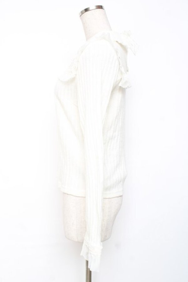 画像2: LIZ LISA / パフュームボトルリブトップス 0 アイボリー Y-25-12-08-033-LO-TO-SZ-ZY (2)