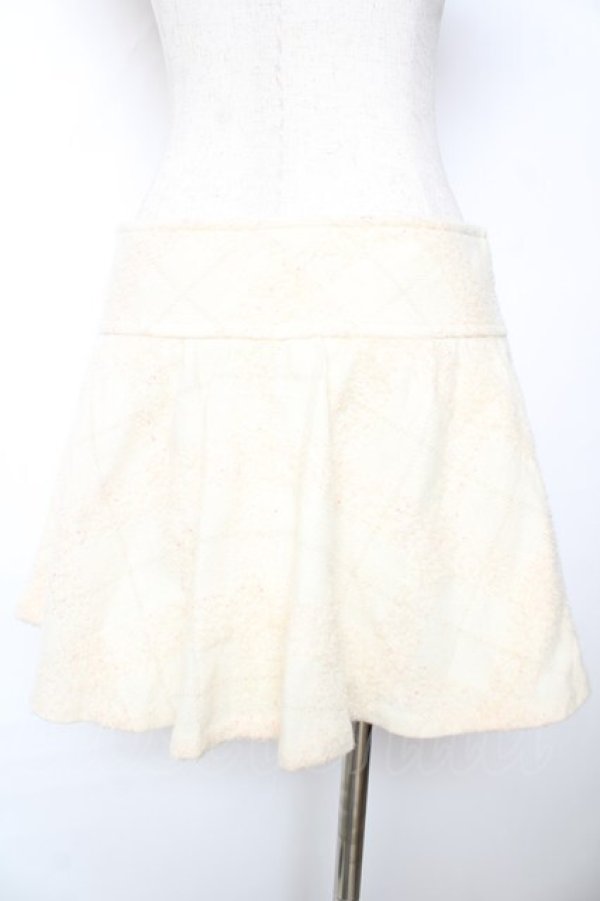 画像2: LIZ LISA / フェイクポケットフレアスカート  アイボリー Y-25-12-08-038-LO-SK-SZ-ZY (2)