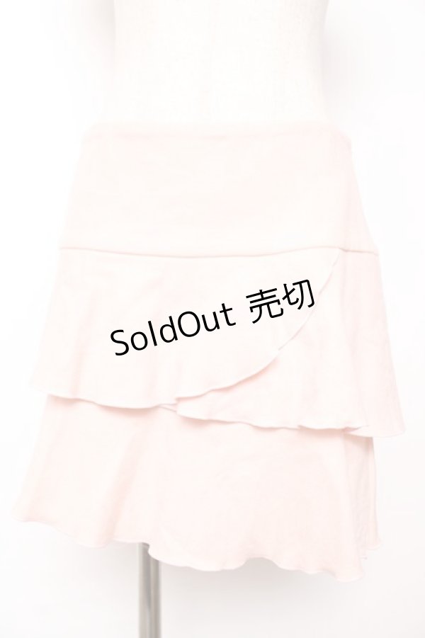 画像1: LIZ LISA / ウールフリルスカート 9 ピンク Y-25-12-08-040-LO-SK-SZ-ZT031 (1)