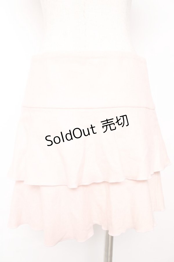 画像2: LIZ LISA / ウールフリルスカート 9 ピンク Y-25-12-08-040-LO-SK-SZ-ZT031 (2)