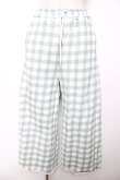 画像1: PINK HOUSE / ワッペン付きギンガムパンツ   Y-25-12-08-049-LO-PA-SZ-ZY (1)