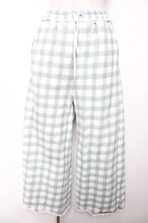 画像: PINK HOUSE / ワッペン付きギンガムパンツ   Y-25-12-08-049-LO-PA-SZ-ZY