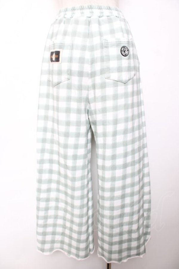画像2: PINK HOUSE / ワッペン付きギンガムパンツ   Y-25-12-08-049-LO-PA-SZ-ZY (2)