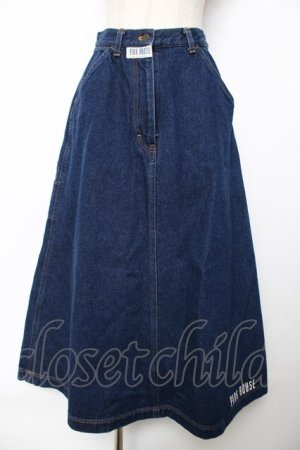 画像: PINK HOUSE / ロングデニムスカート  インディゴ Y-25-12-08-052-LO-SK-SZ-ZY