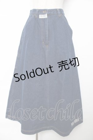 画像: PINK HOUSE / ロングデニムスカート  インディゴ Y-25-12-08-052-LO-SK-SZ-ZY
