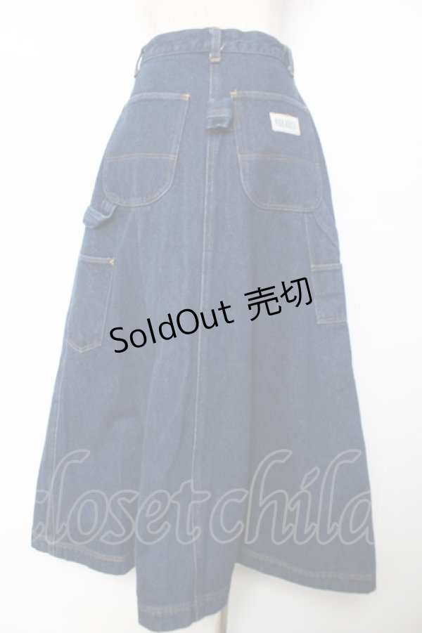 画像2: PINK HOUSE / ロングデニムスカート  インディゴ Y-25-12-08-052-LO-SK-SZ-ZY (2)
