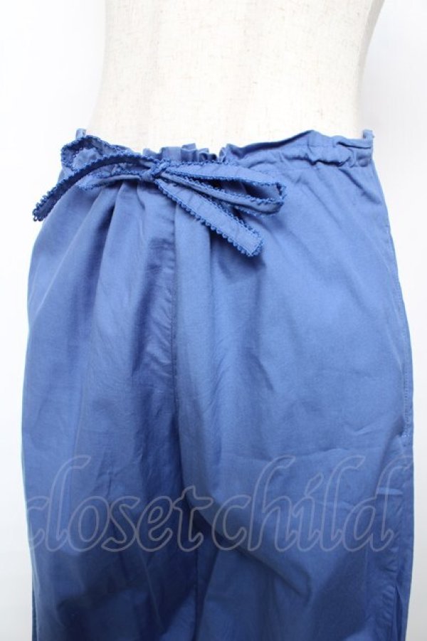 画像4: WONDERFUL WORLD / ピコフリルドロワーズ  青 Y-25-12-08-057-LO-PA-SZ-ZY (4)