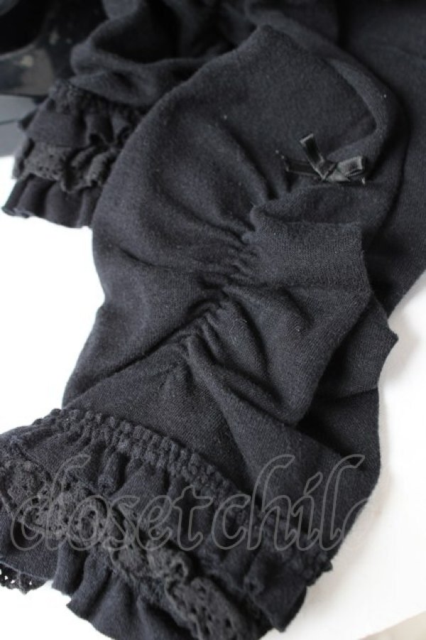 画像3: Ph Blue / 裾ギャザーレギンス  黒 Y-25-12-08-062-LO-PA-SZ-ZY (3)