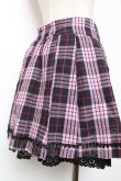 画像4: ALICE and the PIRATES / タータンチェックプリーツスカート  ピンク Y-25-12-08-071-PA-SK-SZ-ZY (4)
